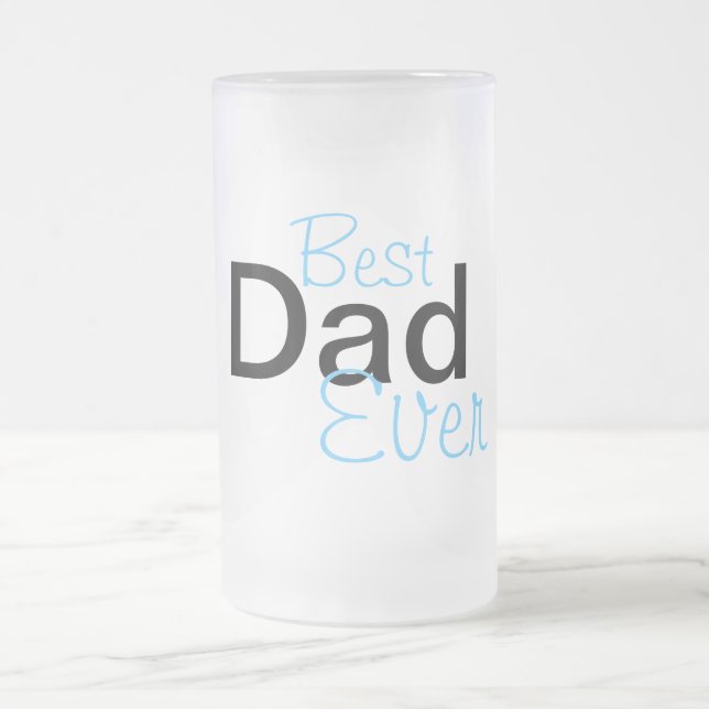 DadMug Mattglas Bierglas (Mittel)