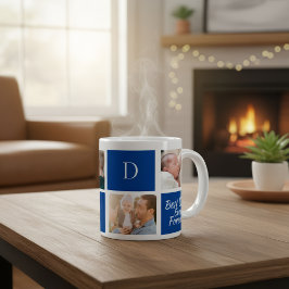 Dad's Collage photo, Capturing Precious Moment Jumbo-Tasse