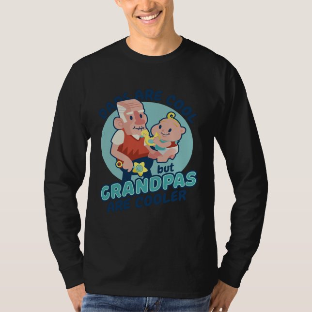 Dads Grandpas are cooler T-Shirt (Vorderseite)