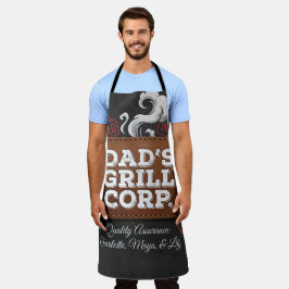 Dad's Grill Corp. Personalisiert  Schürze