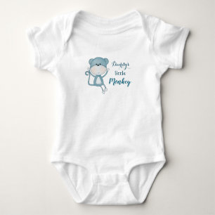Dad's kleiner Affe Baby Strampler