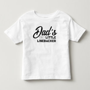 Dads kleiner Linebacker American Football süßer Ju Kleinkind T-shirt