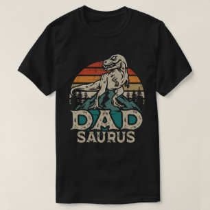 Dadsaurus Dinosaur Papa Vater Saurus Vater's Day T-Shirt
