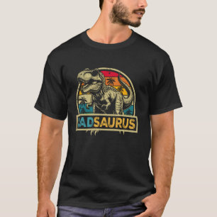 Dadsaurus T Rex Dinosaur Vater Saurus Familie Zusa T-Shirt
