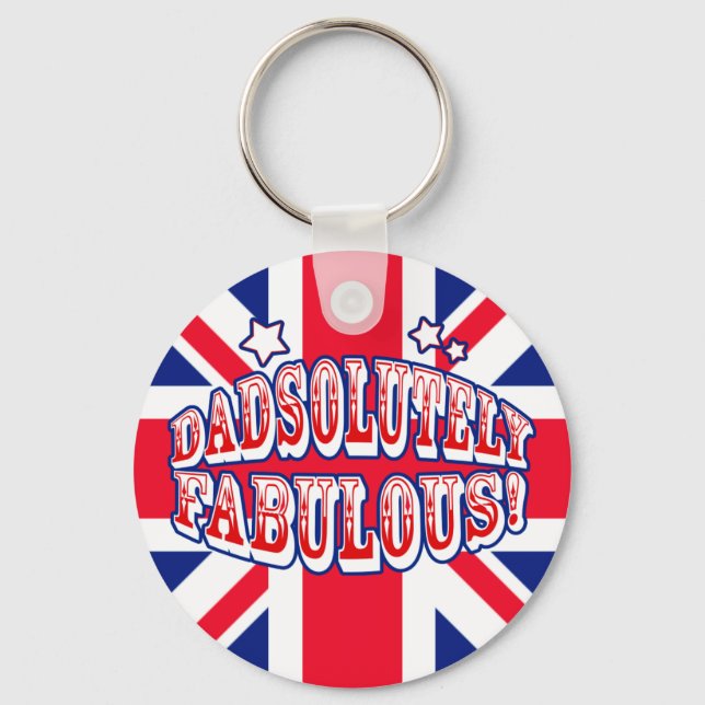 Dadsolut Fabulous Schlüsselanhänger (Vorderseite)