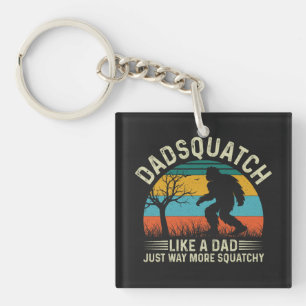 Dadsquatch wie ein Vater, nur viel kitzler Schlüsselanhänger