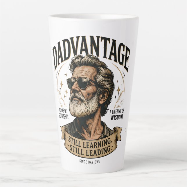 DADVANTAGE Immer noch lernend, immer noch führend  Milchtasse (Vorderseite)