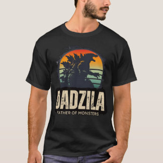 Dadzilla: Der legendäre Vater der Monster T-Shirt