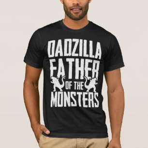 Dadzilla Vater der Monster Funny T-Shirt