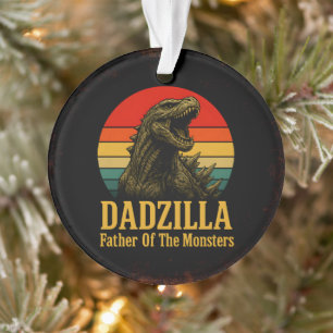 Dadzilla Vater der Monster Vatertag Ornament