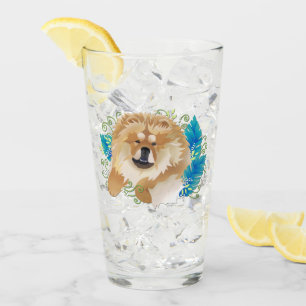 DAEJA VU Chow-Chow 16 Unze Glasentwurf Front u. Glas