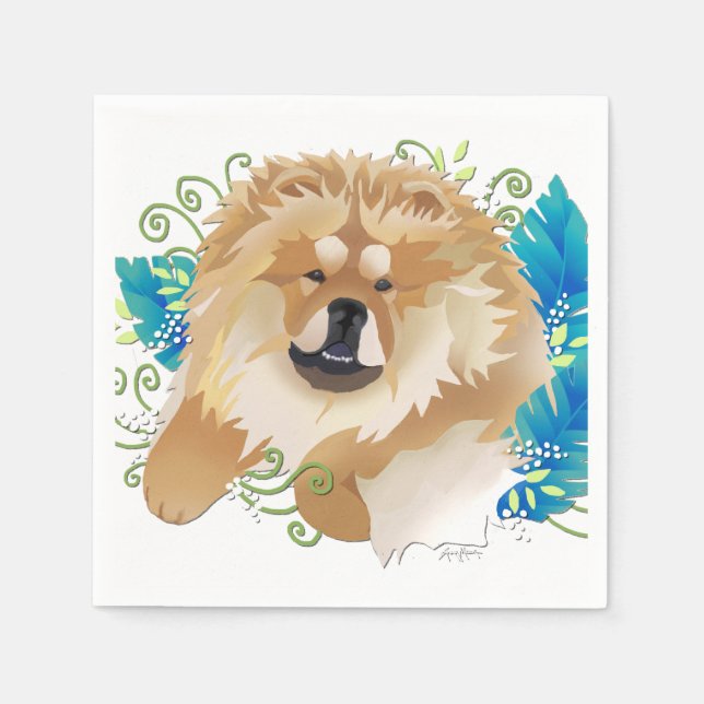 DAEJA VU Chow - Papierservietten (Vorderseite)