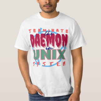 Daemon-Prozess in Unix-Systemen T-Shirt