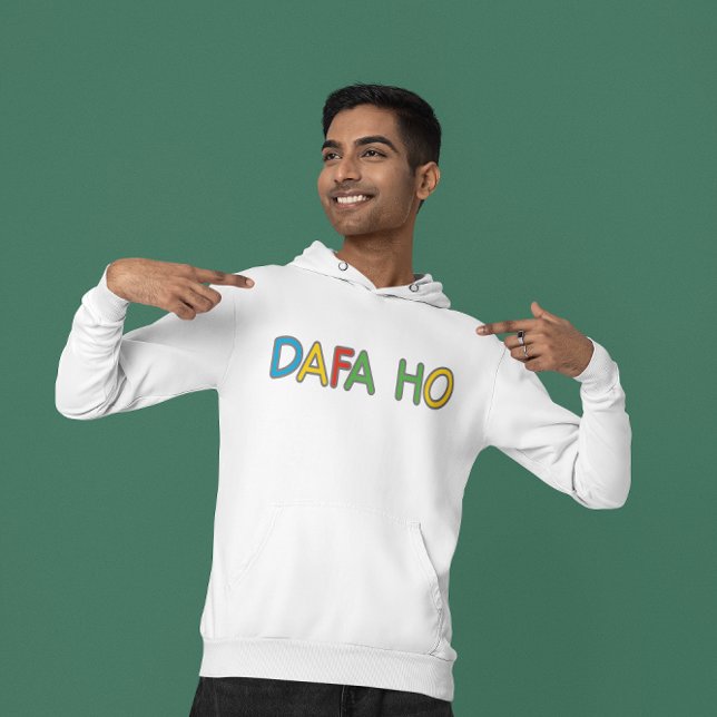 Dafa Ho Desi Expression Indian | Get Love Funny Sweatshirt (Von Creator hochgeladen)