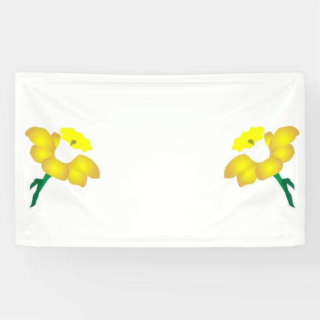 Daffodil Banner (Horizontal)