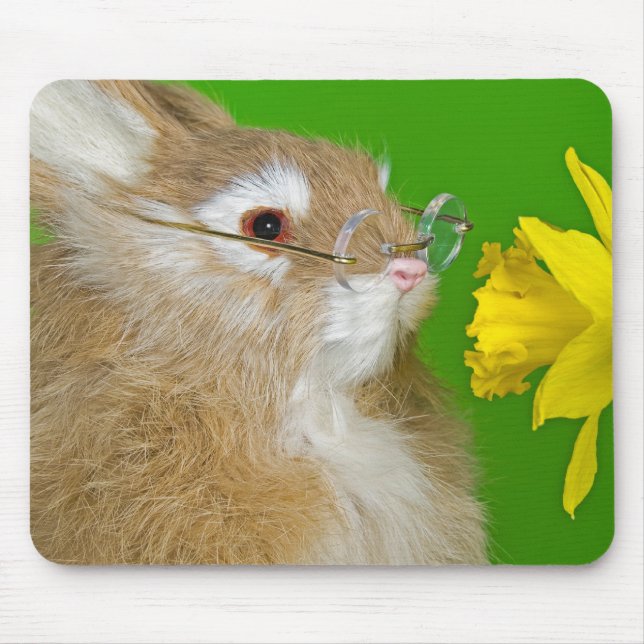Daffodil-Bunny Mousepad (Vorne)