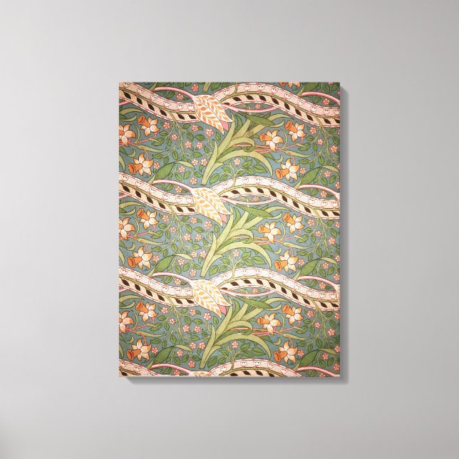 Daffodil Chintz', 1875 Leinwanddruck (Vorderseite)