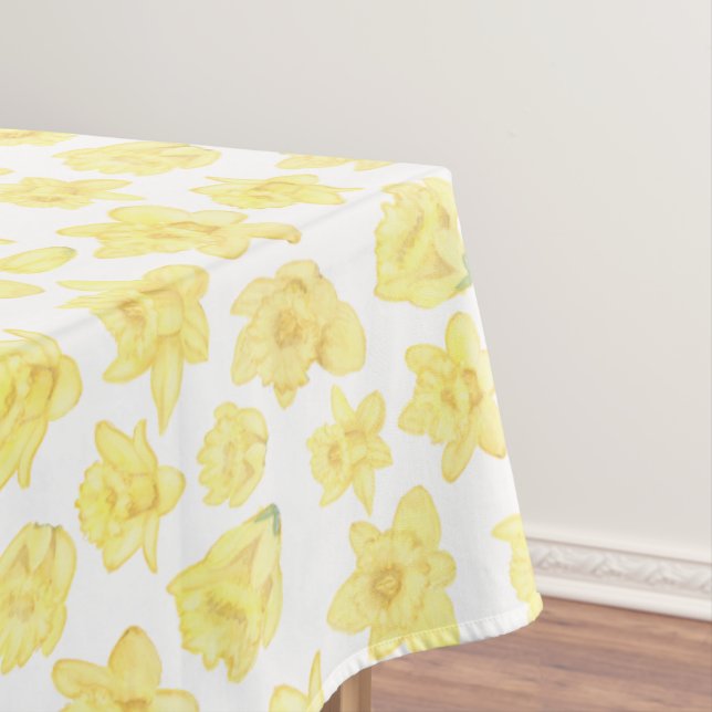 Daffodil Ditzy Floral Tischdecke (Beispiel)