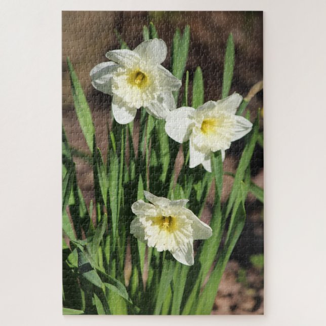 Daffodil Flower Puzzle (Vertikal)