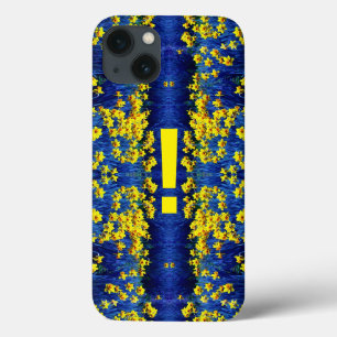 Daffodil Frühlingsausruf Mark Yellow Blue Case-Mate iPhone Hülle