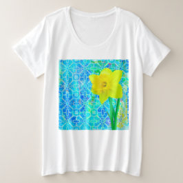 Daffodil Große Größe T-Shirt