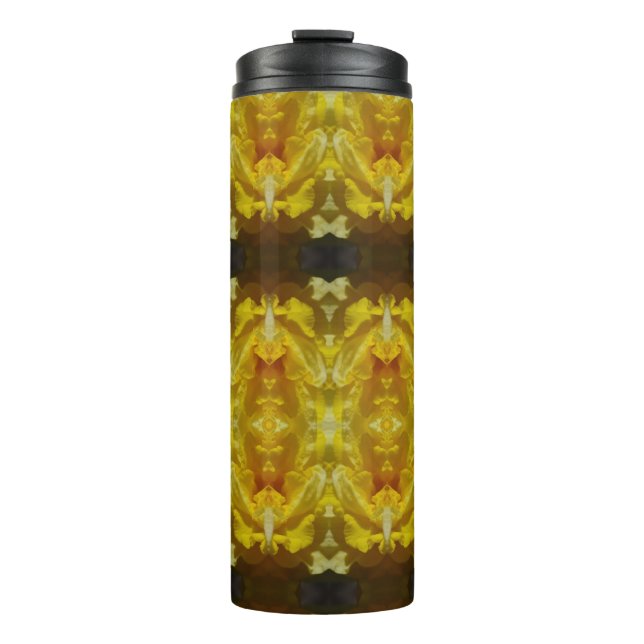 Daffodil Ikat 15 Thermosbecher (Vorderseite)
