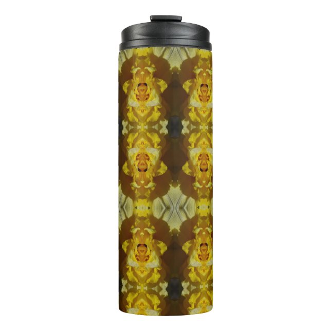 Daffodil Ikat 16 Thermosbecher (Vorderseite)