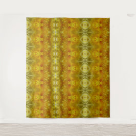 Daffodil Ikat 9 Wandteppich