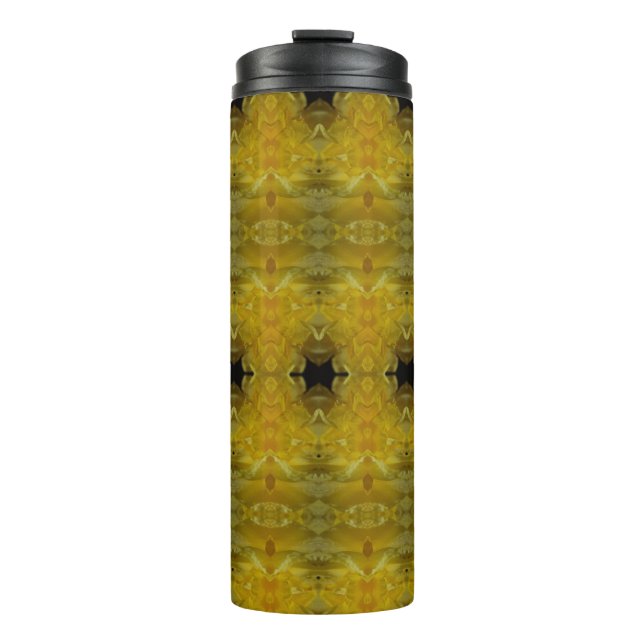 Daffodil Ikat Thermosbecher (Vorderseite)