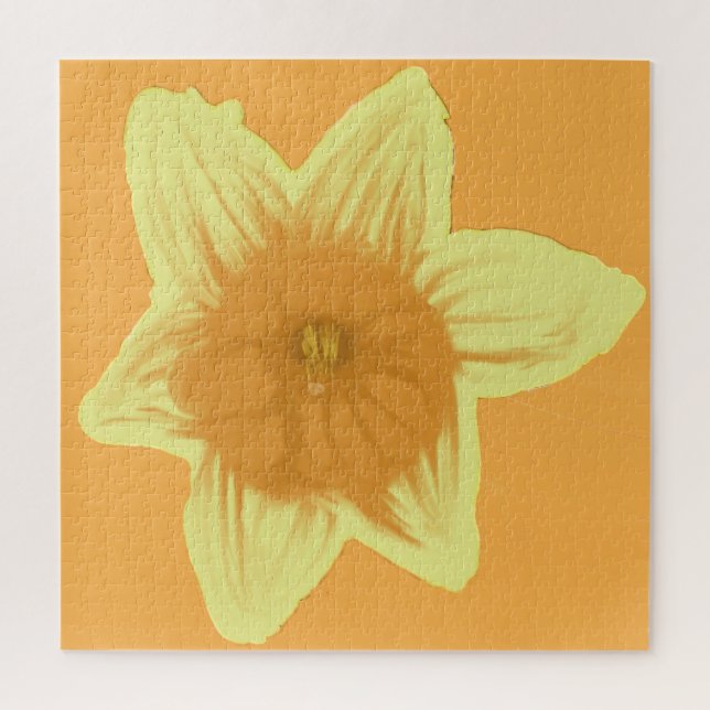 Daffodil Orange Yellow Puzzle (Vertikal)