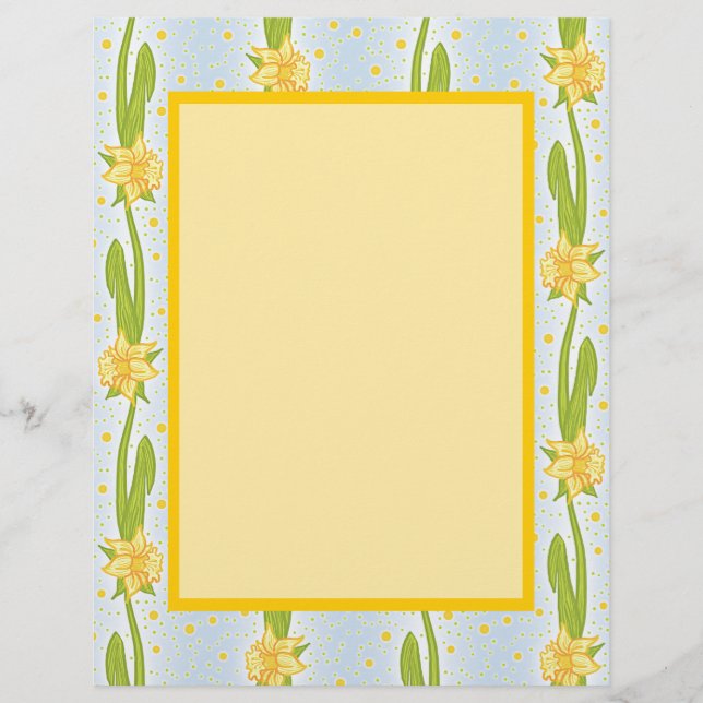 Daffodil Pattern (Vorderseite)