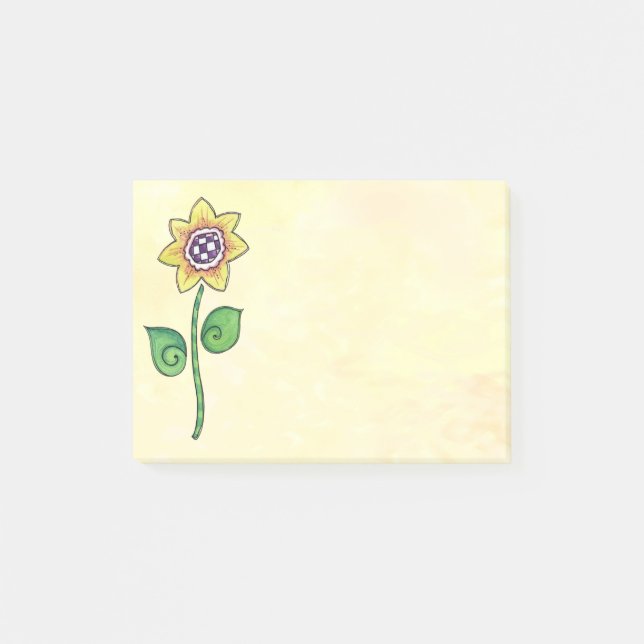 Daffodil Post-it Klebezettel (Vorderseite)