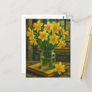 Daffodil Postkarte