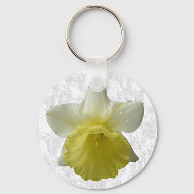 Daffodil-Schlüsselanhänger Schlüsselanhänger (Vorderseite)