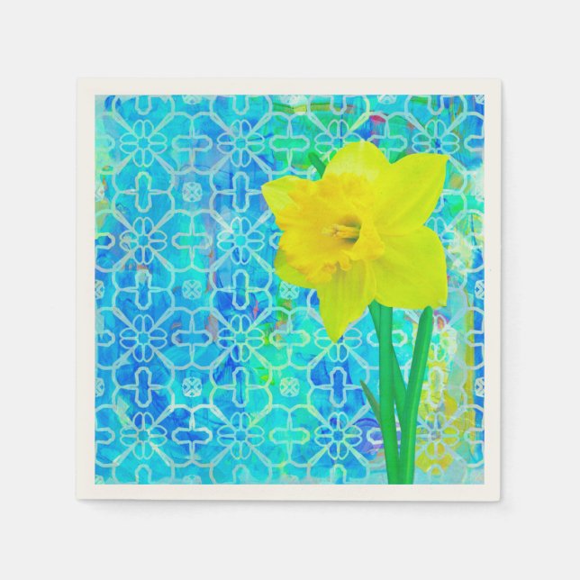 Daffodil Serviette (Vorderseite)
