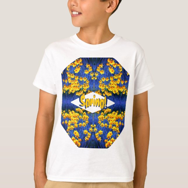 Daffodil Spring Fantasy T - Shirt (Vorderseite)