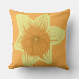 Daffodil Throw Kissen