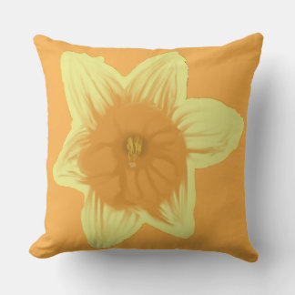Daffodil Throw Kissen