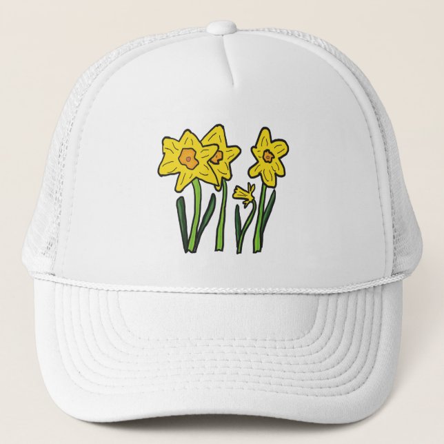 Daffodil Truckerkappe (Vorderseite)