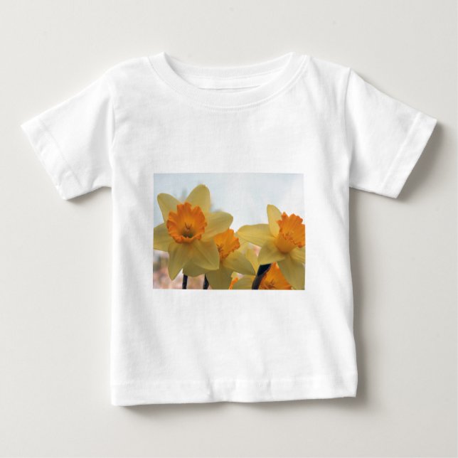 Daffodills Baby T-shirt (Vorderseite)