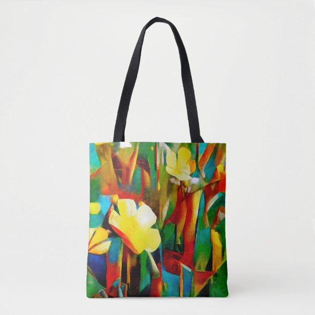 Daffodils. Abstract floral composition in a cubist (Vorderseite)