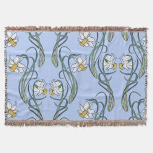 Daffodils Art: Nouveau Spring Decke