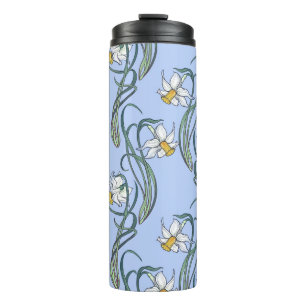 Daffodils Art: Nouveau Spring Thermosbecher