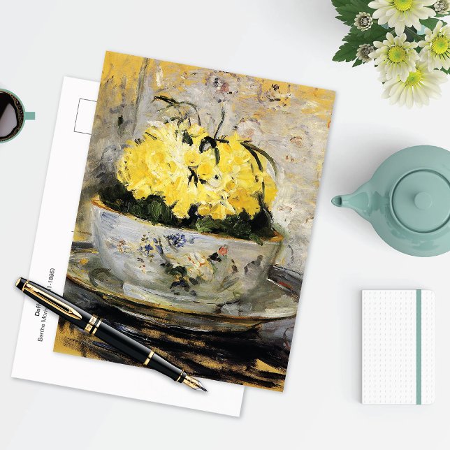 Daffodils Berthe Morisot Postkarte (Von Creator hochgeladen)
