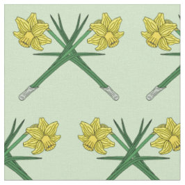 Daffodils Crossed Stoff