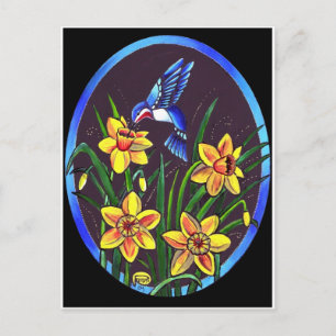 DAFFODILS POSTKARTE