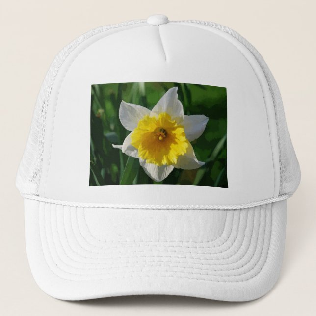 Daffodils Symbolize Renewal Truckerkappe (Vorderseite)