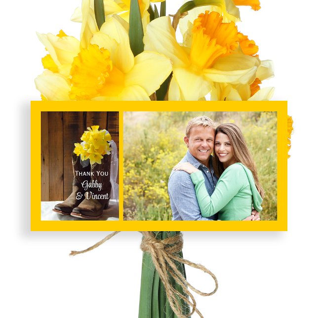 Daffodils und Cowboy Boots Barn Wedding Danke (Von Creator hochgeladen)