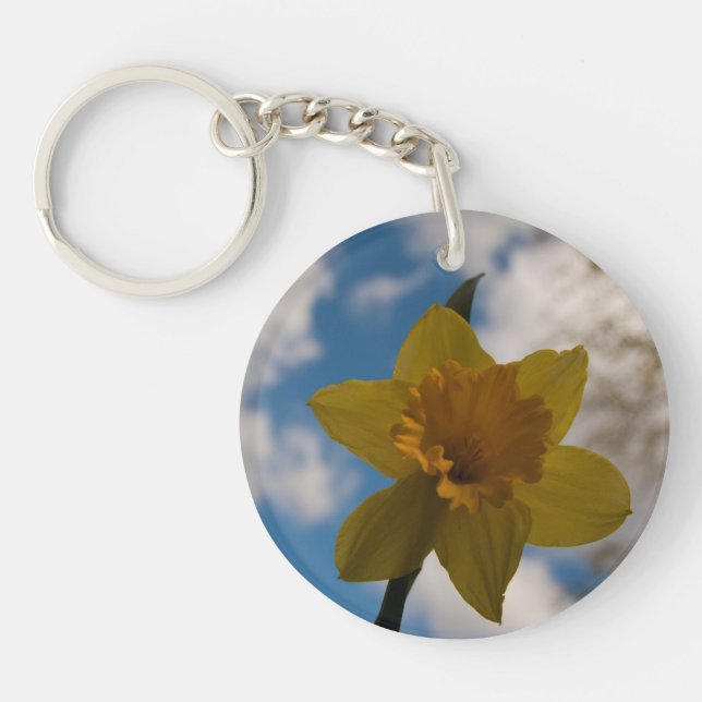 Daffodin im Frühjahr Schlüsselanhänger (Vorderseite)