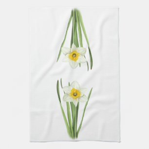 Daffodische Blume Geschirrtuch